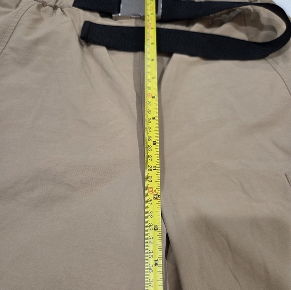 ASOS Women's Tan Cargo Pants with Black Belt - Picture 11 of 15